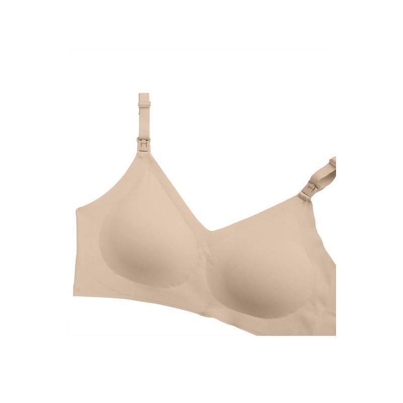 Fashion, accesorii si bijuterii - Femei - Lenjerie si pijamale femei - Lenjerie intima femei - Sutien Alaptat fara Cusaturi si fara Intarituri - Bej - Bej, XL - Infinity.ro
