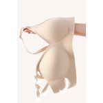 Fashion, accesorii si bijuterii - Femei - Lenjerie si pijamale femei - Lenjerie intima femei - Sutien Alaptat fara Cusaturi si fara Intarituri - Bej - Bej, XL - Infinity.ro