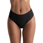 Fashion, accesorii si bijuterii - Femei - Lenjerie si pijamale femei - Lenjerie intima femei - Chiloti Dama Silvia, Talie inalta, Fara cusaturi, Negru - Negru, XL - Infinity.ro