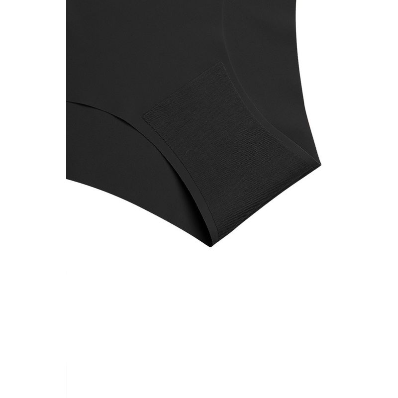 Fashion, accesorii si bijuterii - Femei - Lenjerie si pijamale femei - Lenjerie intima femei - Chiloti Dama Silvia, Talie inalta, Fara cusaturi, Negru - Negru, XL - Infinity.ro