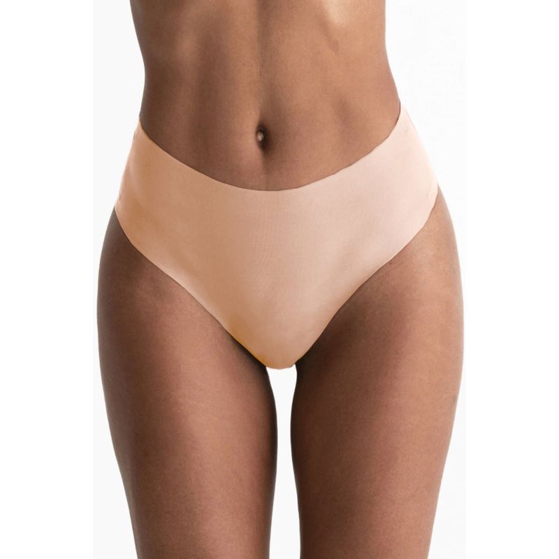 Fashion, accesorii si bijuterii - Femei - Lenjerie si pijamale femei - Lenjerie intima femei - Chiloti Dama Silvia, Talie inalta, Fara cusaturi, Roz Piersica - Roz Piersica, S - Infinity.ro