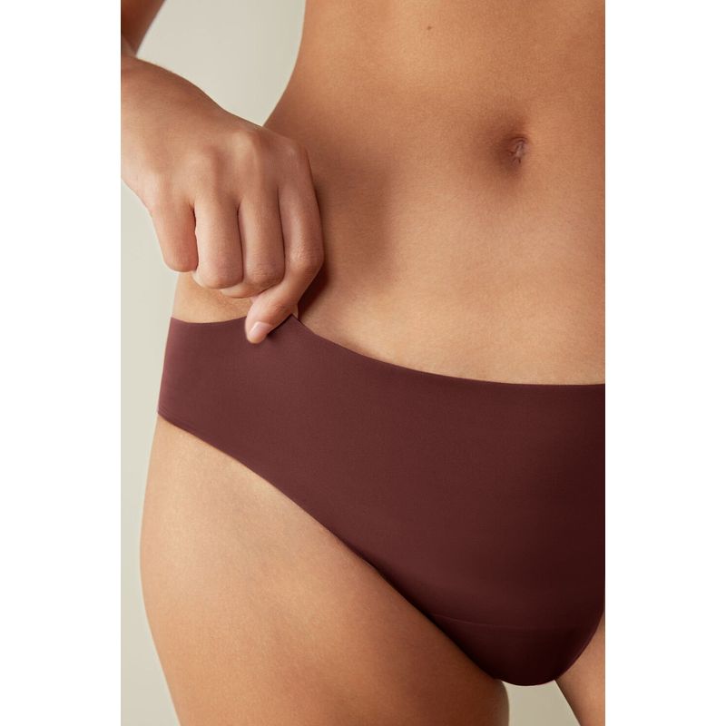 Fashion, accesorii si bijuterii - Femei - Lenjerie si pijamale femei - Lenjerie intima femei - Chiloti Dama Emilia, Talie joasa, Fara cusaturi, Violet Pruna - Violet Pruna, S - Infinity.ro