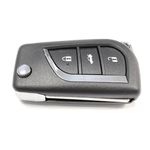 Auto si Moto - Electronice auto - Accesorii electronice auto - Carcasa cheie tip briceag Techstar 3 butoane compatibila Toyota Prius – cu lama VA2 - Infinity.ro