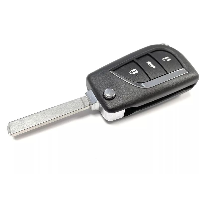 Auto si Moto - Electronice auto - Accesorii electronice auto - Carcasa cheie tip briceag Techstar 3 butoane compatibila Toyota Prius – cu lama VA2 - Infinity.ro
