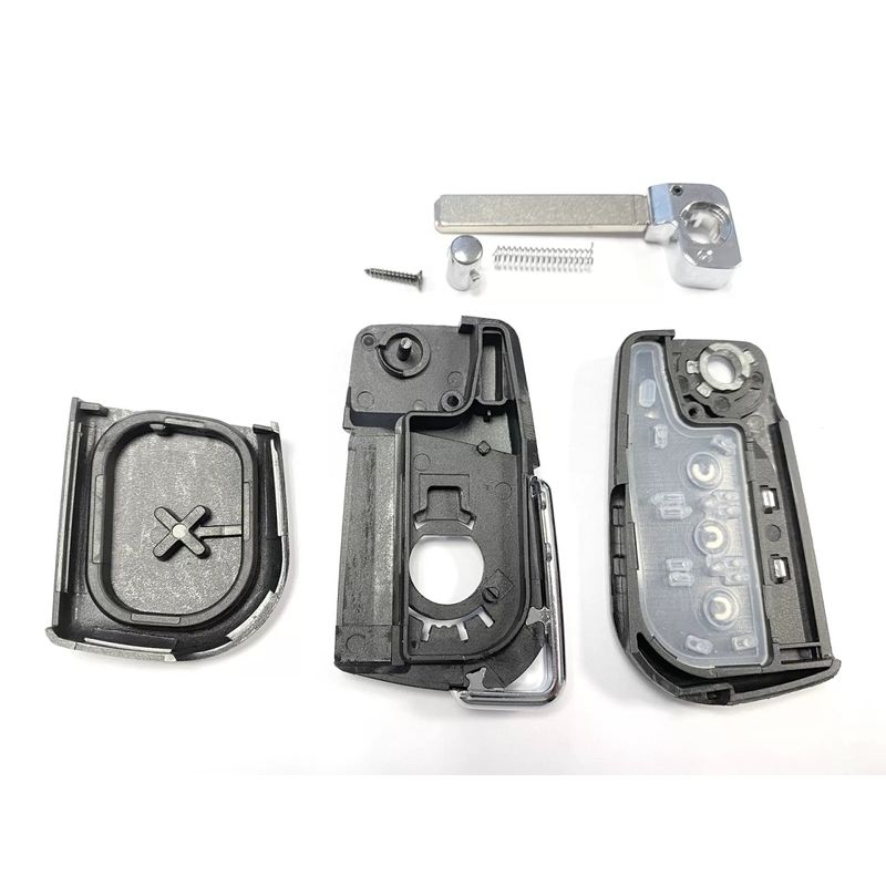 Auto si Moto - Electronice auto - Accesorii electronice auto - Carcasa cheie tip briceag Techstar 3 butoane compatibila Toyota Prius – cu lama VA2 - Infinity.ro