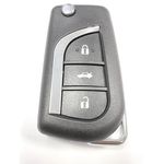 Auto si Moto - Electronice auto - Accesorii electronice auto - Carcasa cheie tip briceag Techstar 3 butoane compatibila Toyota Prius – cu lama VA2 - Infinity.ro