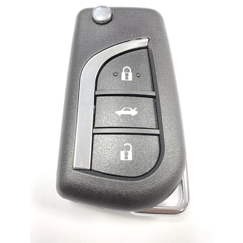 Auto si Moto - Electronice auto - Accesorii electronice auto - Carcasa cheie tip briceag Techstar 3 butoane compatibila Toyota Prius – cu lama VA2 - Infinity.ro