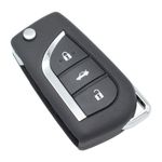 Auto si Moto - Electronice auto - Accesorii electronice auto - Carcasa cheie tip briceag Techstar 3 butoane compatibila Toyota Prius – cu lama VA2 - Infinity.ro
