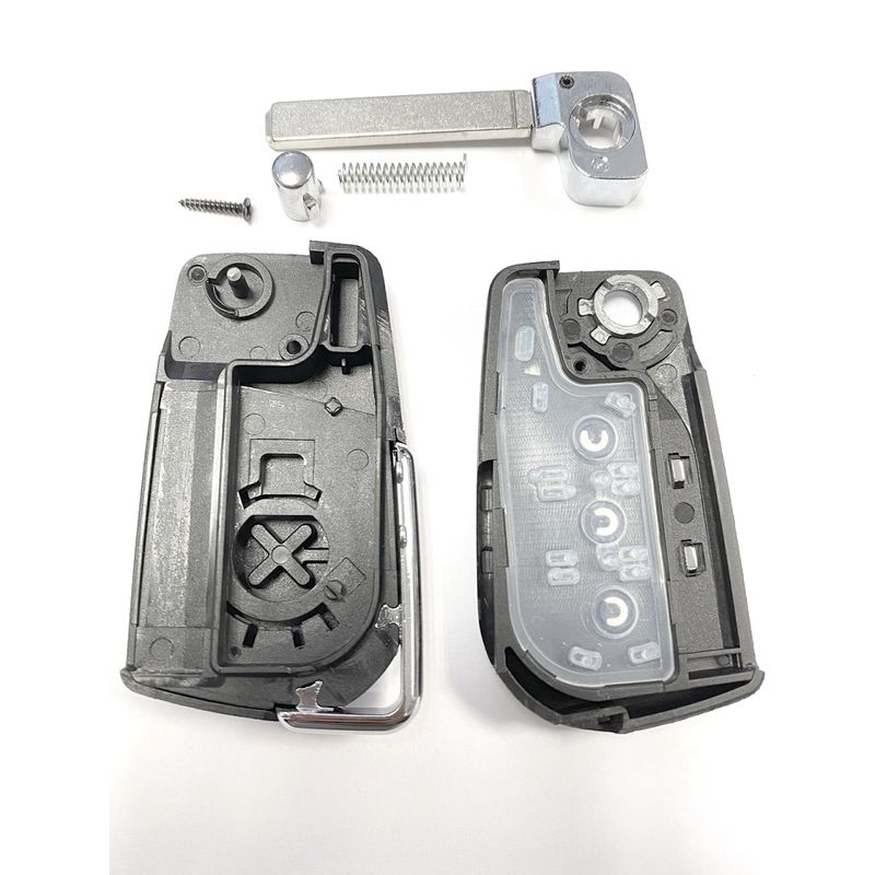 Auto si Moto - Electronice auto - Accesorii electronice auto - Carcasa cheie tip briceag Techstar 3 butoane compatibila Toyota Prius – cu lama VA2 - Infinity.ro