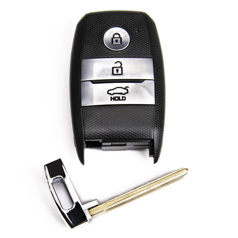 Auto si Moto - Electronice auto - Accesorii electronice auto - Carcasa cheie auto 3 butoane compatibila Kia Sportage / Niro / Sorento / Optima / Venga / Carens / Rio – cu lama TOY48 - Infinity.ro