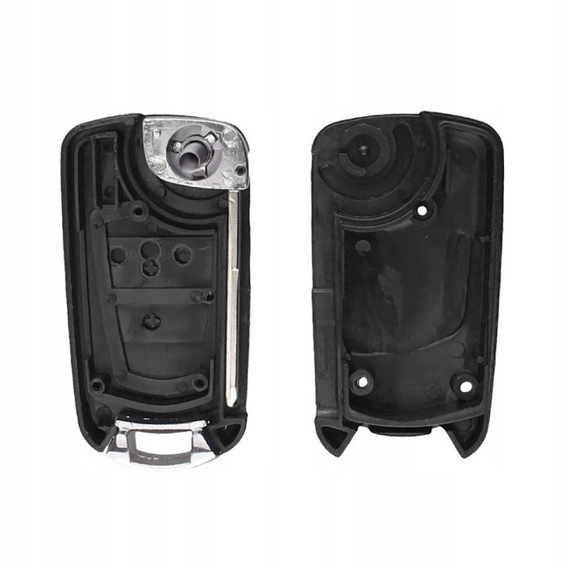 Auto si Moto - Electronice auto - Accesorii electronice auto - Carcasa cheie transformatoare Techstar, upgrade la cheie tip briceag (flip), 2 butoane, lama HU46, - Infinity.ro