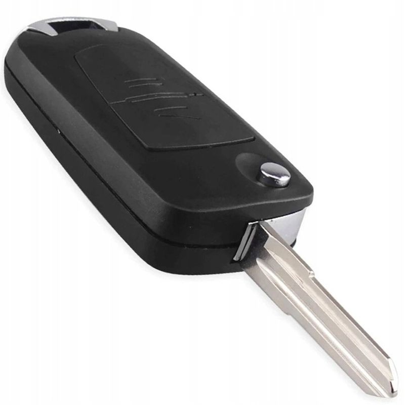 Auto si Moto - Electronice auto - Accesorii electronice auto - Carcasa cheie transformatoare Techstar, upgrade la cheie tip briceag (flip), 2 butoane, lama HU46, - Infinity.ro