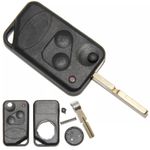 Auto si Moto - Electronice auto - Accesorii electronice auto - Carcasa cheie flip 2 butoane RFC pentru Range Rover P38 (1994 - 2002) – Carcasa aftermarket pentru - Infinity.ro