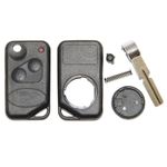 Auto si Moto - Electronice auto - Accesorii electronice auto - Carcasa cheie flip 2 butoane RFC pentru Range Rover P38 (1994 - 2002) – Carcasa aftermarket pentru - Infinity.ro