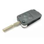 Auto si Moto - Electronice auto - Accesorii electronice auto - Carcasa cheie flip 2 butoane RFC pentru Range Rover P38 (1994 - 2002) – Carcasa aftermarket pentru - Infinity.ro