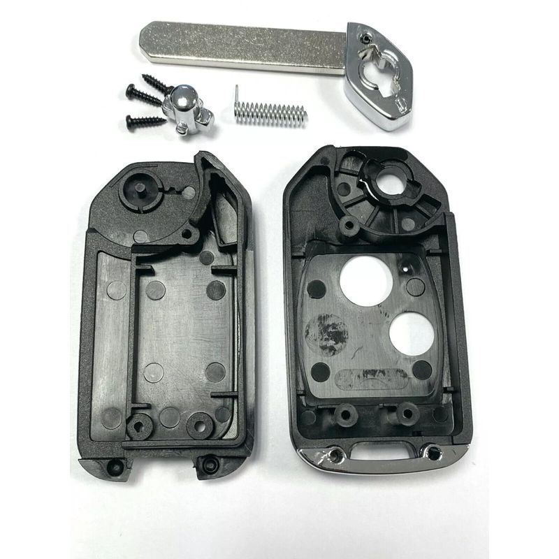 Auto si Moto - Electronice auto - Accesorii electronice auto - Carcasa cheie auto transformatoare, tip flip Techstar®, cu 2 butoane pentru Honda Accord, Civic, - Infinity.ro
