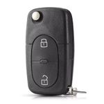 Auto si Moto - Electronice auto - Accesorii electronice auto - Carcasa cheie auto Techstar 2 butoane compatibila VW Golf MK4, Passat B5, Bora 1998–2001 – lama - Infinity.ro