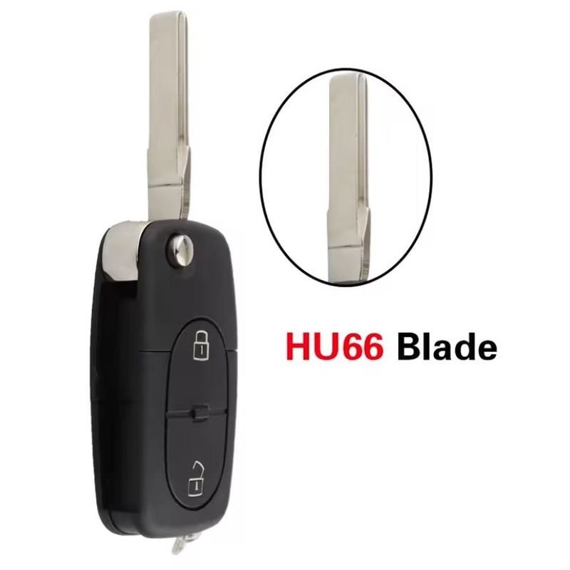 Auto si Moto - Electronice auto - Accesorii electronice auto - Carcasa cheie auto Techstar 2 butoane compatibila VW Golf MK4, Passat B5, Bora 1998–2001 – lama - Infinity.ro