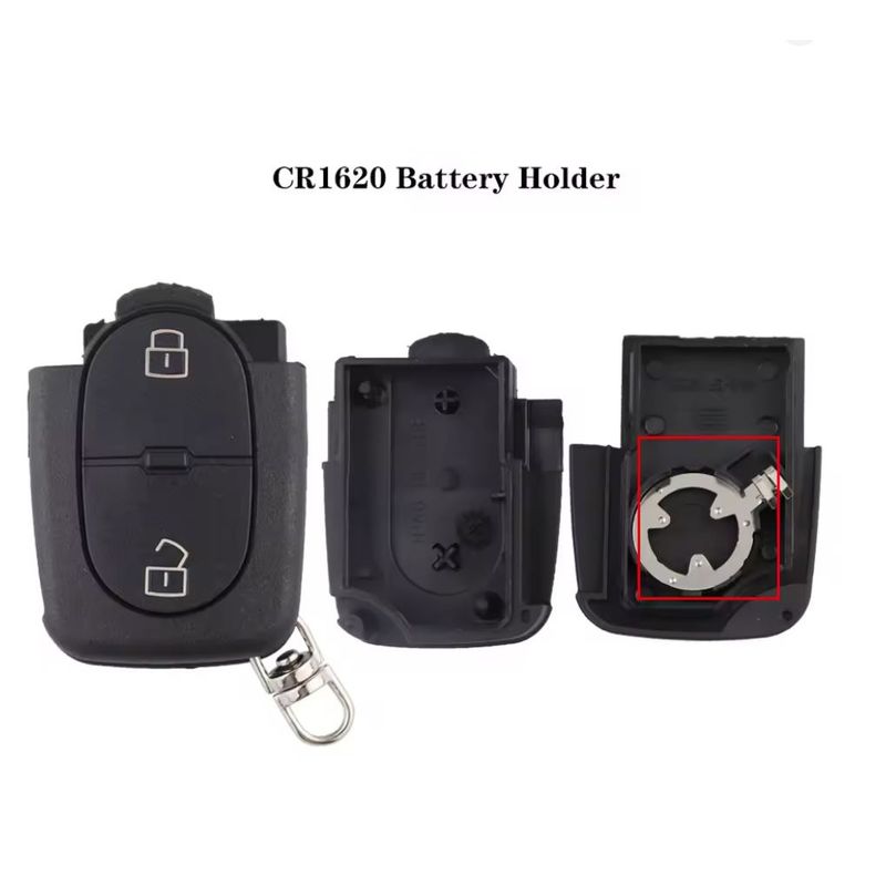 Auto si Moto - Electronice auto - Accesorii electronice auto - Carcasa cheie auto Techstar 2 butoane compatibila VW Golf MK4, Passat B5, Bora 1998–2001 – lama - Infinity.ro