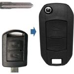 Auto si Moto - Electronice auto - Accesorii electronice auto - Carcasa Cheie Telecomanda 2 Butoane Flip HU46 Compatibila cu Opel – Corsa C, Meriva A, Tigra B, Combo - Infinity.ro