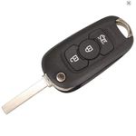 Auto si Moto - Electronice auto - Accesorii electronice auto - Carcasa Cheie Auto Techstar tip Flip cu 3 Butoane si Lama SX9 pentru Opel Astra K 2015-2019 - Infinity.ro