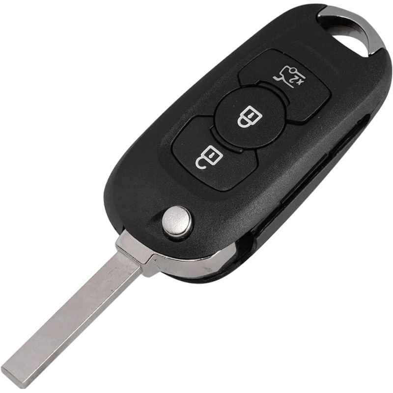 Auto si Moto - Electronice auto - Accesorii electronice auto - Carcasa Cheie Auto Techstar tip Flip cu 3 Butoane si Lama SX9 pentru Opel Astra K 2015-2019 - Infinity.ro