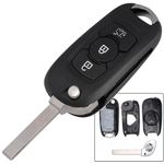 Auto si Moto - Electronice auto - Accesorii electronice auto - Carcasa Cheie Auto Techstar tip Flip cu 3 Butoane si Lama SX9 pentru Opel Astra K 2015-2019 - Infinity.ro
