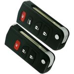 Auto si Moto - Electronice auto - Accesorii electronice auto - Carcasa Cheie Auto Techstar pentru Infiniti FX35 2003-2009, QX4, Nissan Murano, cu 4 Butoane, tip Flip Briceag - Infinity.ro