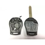 Auto si Moto - Electronice auto - Accesorii electronice auto - Carcasa cheie auto Techstar® 2 butoane compatibila Nissan Micra K13 (2010–2013) – lama NSN14 - Infinity.ro
