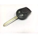 Auto si Moto - Electronice auto - Accesorii electronice auto - Carcasa cheie auto Techstar® 2 butoane compatibila Nissan Micra K13 (2010–2013) – lama NSN14 - Infinity.ro