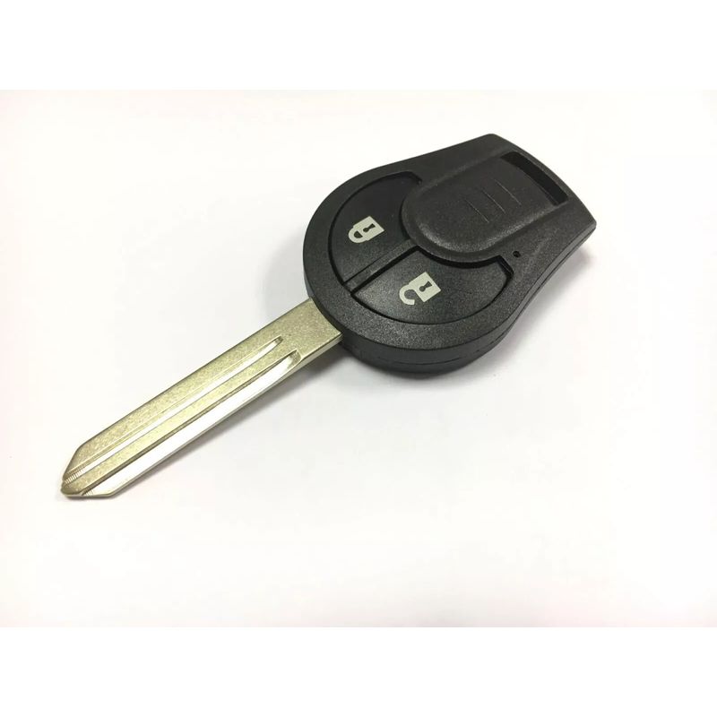Auto si Moto - Electronice auto - Accesorii electronice auto - Carcasa cheie auto Techstar® 2 butoane compatibila Nissan Micra K13 (2010–2013) – lama NSN14 - Infinity.ro