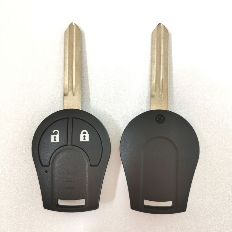 Auto si Moto - Electronice auto - Accesorii electronice auto - Carcasa cheie auto Techstar® 2 butoane compatibila Nissan Micra K13 (2010–2013) – lama NSN14 - Infinity.ro