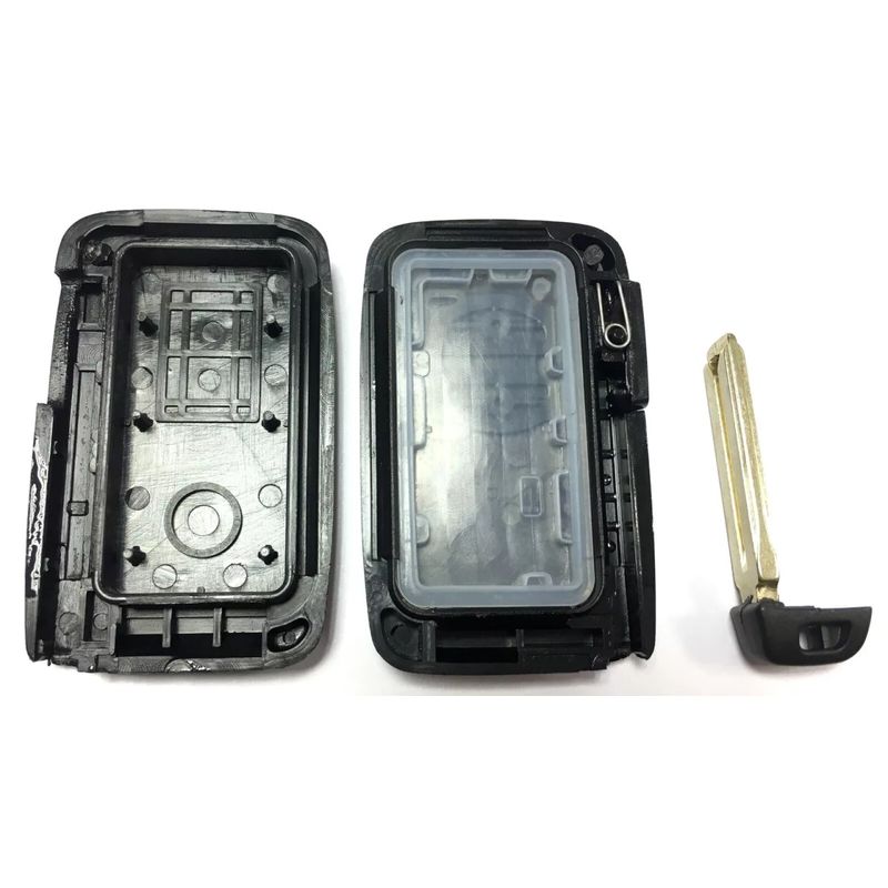 Auto si Moto - Electronice auto - Accesorii electronice auto - Carcasa cheie auto Techstar® 2 butoane compatibila Toyota Prius XW30 (2009–2012) – proximity, lama TOY40 - Infinity.ro