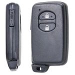 Auto si Moto - Electronice auto - Accesorii electronice auto - Carcasa cheie auto Techstar® 2 butoane compatibila Toyota Prius XW30 (2009–2012) – proximity, lama TOY40 - Infinity.ro