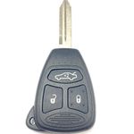 Auto si Moto - Electronice auto - Accesorii electronice auto - Carcasa cheie Techstar® 3 butoane pentru Chrysler 300C, Dodge, Jeep – compatibila lama CY24 (2005–2008) - Infinity.ro