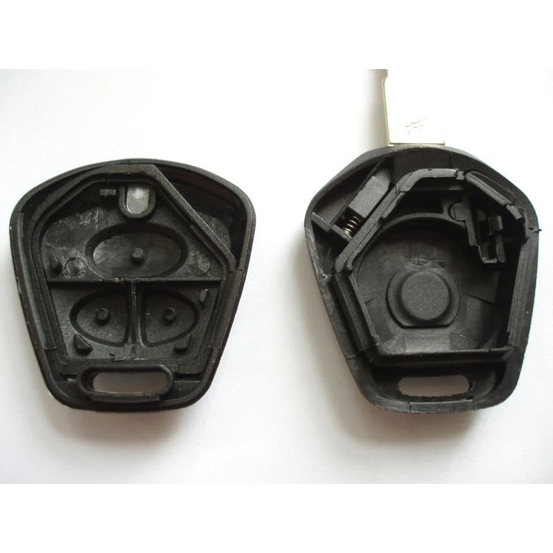Auto si Moto - Electronice auto - Accesorii electronice auto - Carcasa cheie auto Techstar® 3 butoane pentru Porsche 911 996, Boxster S 986 (1998–2004), lama HU66 – Aftermarket - Infinity.ro