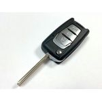 Auto si Moto - Electronice auto - Accesorii electronice auto - Carcasa cheie auto Techstar flip cu 3 butoane compatibila SsangYong Korando C200 – lama TOY48 - Infinity.ro