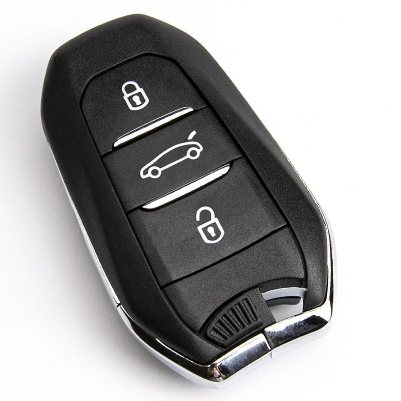 Auto si Moto - Electronice auto - Accesorii electronice auto - Carcasa cheie auto Techstar 3 butoane compatibila Citroen C2, C3, C4, C5, Berlingo, Jumper, Jumpy, Xsara – lama HU83 - Infinity.ro