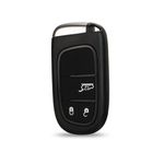 Auto si Moto - Electronice auto - Accesorii electronice auto - Carcasa cheie auto Techstar compatibila Jeep Cherokee, Dodge RAM, Durango, Chrysler – cu lama netaiata - Infinity.ro