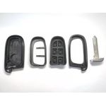 Auto si Moto - Electronice auto - Accesorii electronice auto - Carcasa cheie auto Techstar compatibila Jeep Cherokee, Dodge RAM, Durango, Chrysler – cu lama netaiata - Infinity.ro