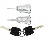 Auto si Moto - Reparatii si depanare - Scule auto - Set Cilindru Inchidere Usa Techstar, Compatibil VW Golf 4, Bora, Passat B5, Polo 9N, Skoda Octavia, - Infinity.ro