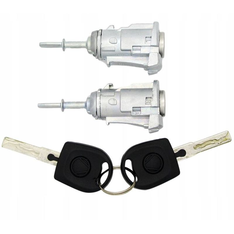 Auto si Moto - Reparatii si depanare - Scule auto - Set Cilindru Inchidere Usa Techstar, Compatibil VW Golf 4, Bora, Passat B5, Polo 9N, Skoda Octavia, - Infinity.ro