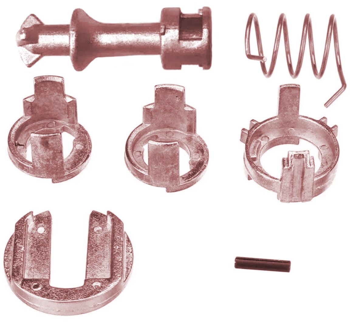 Kit reparatie incuietoare yala butuc usa fata Techstar, compatibil cu BMW X5 E53, X3 E83, stanga