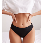 Fashion, accesorii si bijuterii - Femei - Lenjerie si pijamale femei - Lenjerie intima femei - Chiloti Menstruali Detasabili Luna - XXL, Negru - Infinity.ro