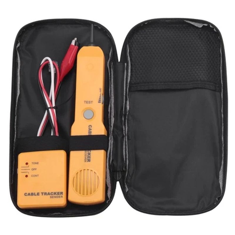 Auto si Moto - Reparatii si depanare - Scule auto - Scule si truse auto - Tracer si Tester continuitate de cabluri telefonice, retea si circuite Techstar RJ11/RJ45, - Infinity.ro
