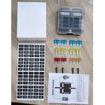 Auto si Moto - Reparatii si depanare - Scule auto - Scule si truse auto - Panou sigurante auto cu 6 circuite, 12V/24V, cu bara negativa, capac protectie, etichete si - Infinity.ro