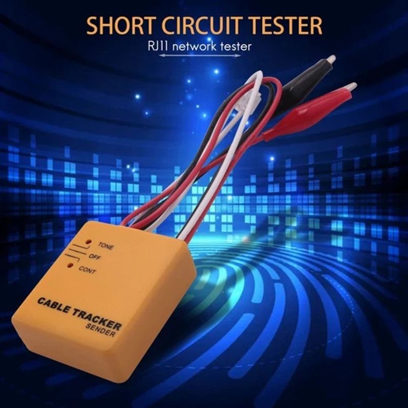 Auto si Moto - Reparatii si depanare - Scule auto - Scule si truse auto - Tracer si Tester continuitate de cabluri telefonice, retea si circuite Techstar RJ11/RJ45, - Infinity.ro