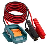 Auto si Moto - Reparatii si depanare - Scule auto - Scule si truse auto - Cablu Pornire Motor Auto cu Clesti si Adaptor pentru Baterii Makita 18V – Starter Portabil 1.8m, ABS, 8AWG, Fara Baterie - Infinity.ro
