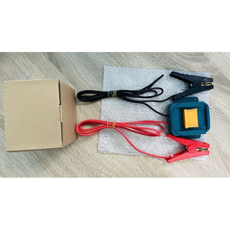 Auto si Moto - Reparatii si depanare - Scule auto - Scule si truse auto - Cablu Pornire Motor Auto cu Clesti si Adaptor pentru Baterii Makita 18V – Starter Portabil 1.8m, ABS, 8AWG, Fara Baterie - Infinity.ro