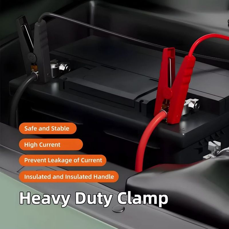 Auto si Moto - Reparatii si depanare - Scule auto - Scule si truse auto - Cablu Pornire Motor Auto cu Clesti si Adaptor pentru Baterii Makita 18V – Starter Portabil 1.8m, ABS, 8AWG, Fara Baterie - Infinity.ro